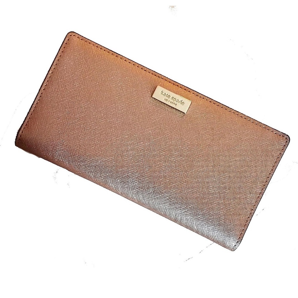 NWOT Kate Spade New York Laurel Way Stacy Saffiano Leather Wallet
